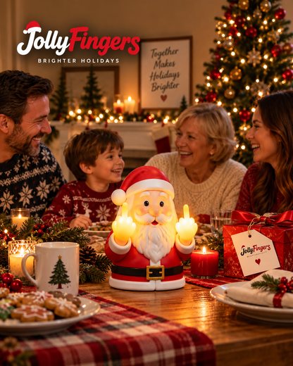 JollyFingers™ Naughty Santa Lamp